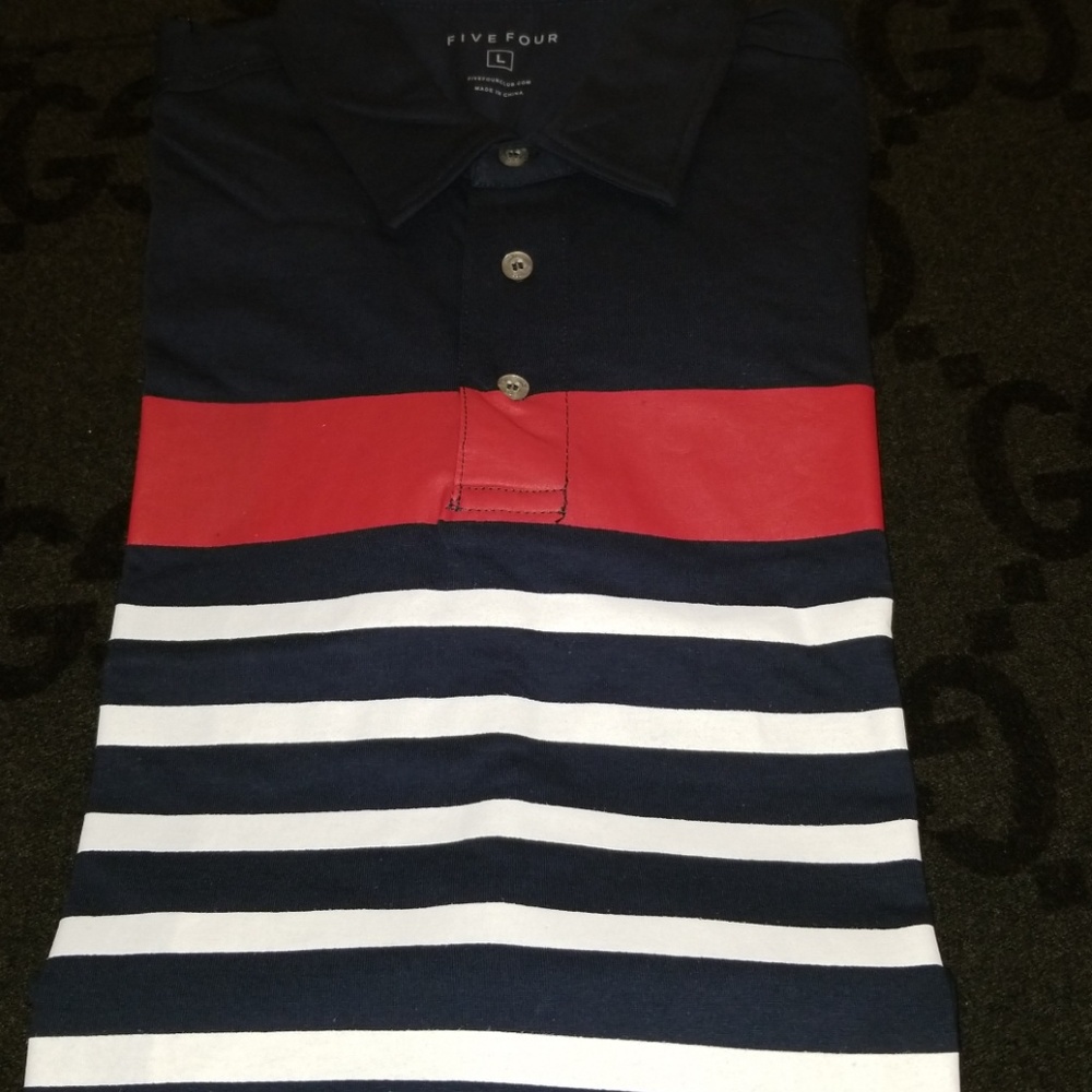 Brand new Five Four Club Blue Button Up